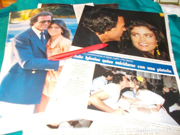 Coleccionismo de Revistas y Peri&oacute;dicos: RECORTE : JULIO IGLESIAS QUISO SUICIDARSE. SEMANA, JULIO 1988(#)