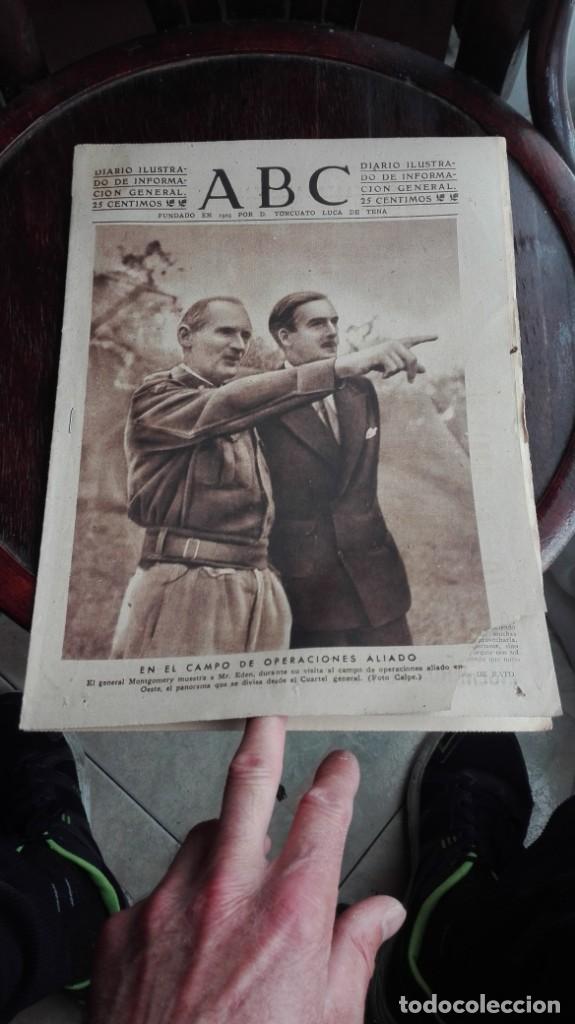 Coleccionismo de Revistas y Peri&oacute;dicos: ABC MADRID d&iacute;a 9 de septiembre de 1944 n&uacute;mero 12023