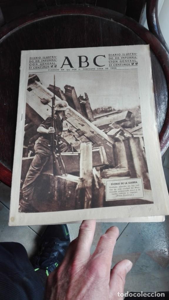 Coleccionismo de Revistas y Peri&oacute;dicos: ABC MADRID d&iacute;a 21 de julio de 1944 n&uacute;mero 11980