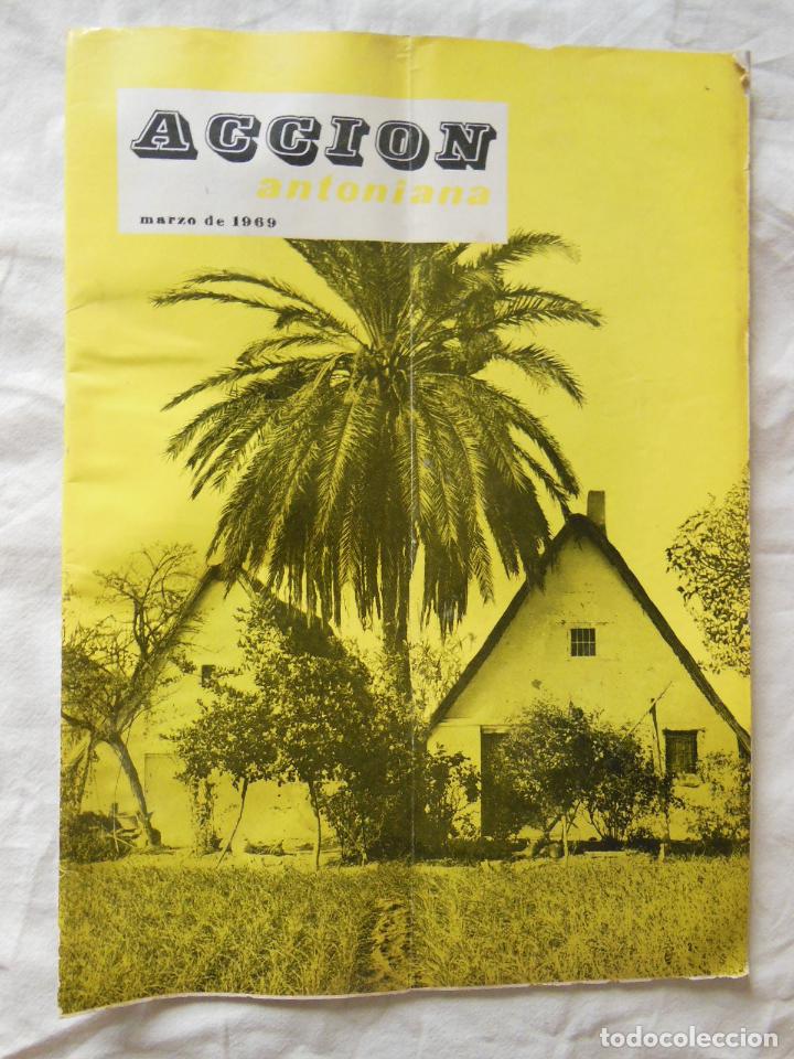Coleccionismo de revistas y peri&oacute;dicos: ACCI&Oacute;N ANTONIANA. A&ntilde;o XLII, N&uacute;m 479. Marzo 1969