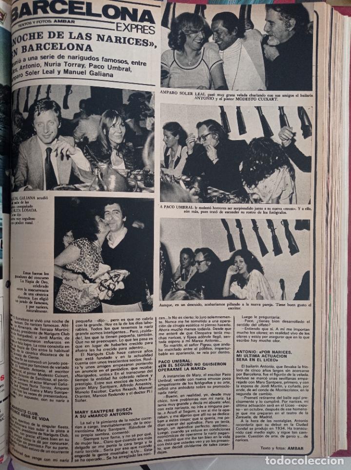 Collection Magazines and Newspapers: noche de las narices PACO UMBRAL MANUEL GALIANA AMPARO SOLER LEAL