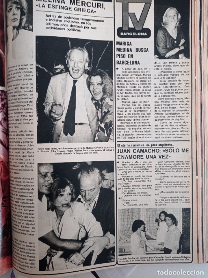 Collection Magazines and Newspapers: MELINA MERCURI MARISA MEDINA JUAN CAMACHO