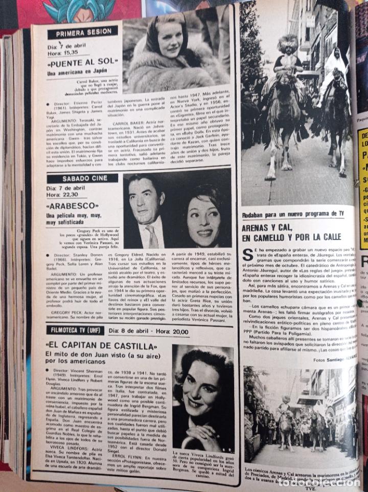 Coleccionismo de Revistas y Peri&oacute;dicos: ARENAS Y CAL CARROL BAKER GREGORY PECK VIVECA LINDFORDS