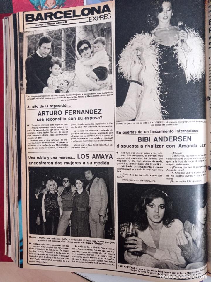 Collection Magazines and Newspapers: BIBI ANDERSEN LOS AMAYA ARTURO FERNANDEZ