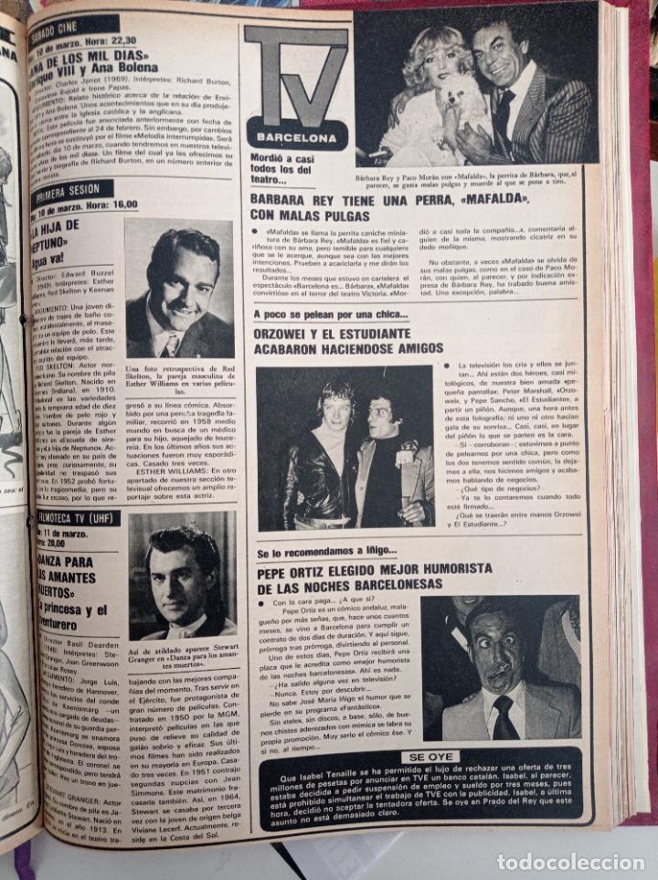 Collection Magazines and Newspapers: STEWART GRANGER PEPE ORTIZ BARBARA REY ORZOWEI PETER MARSHALL JOSE SANCHO PEPE