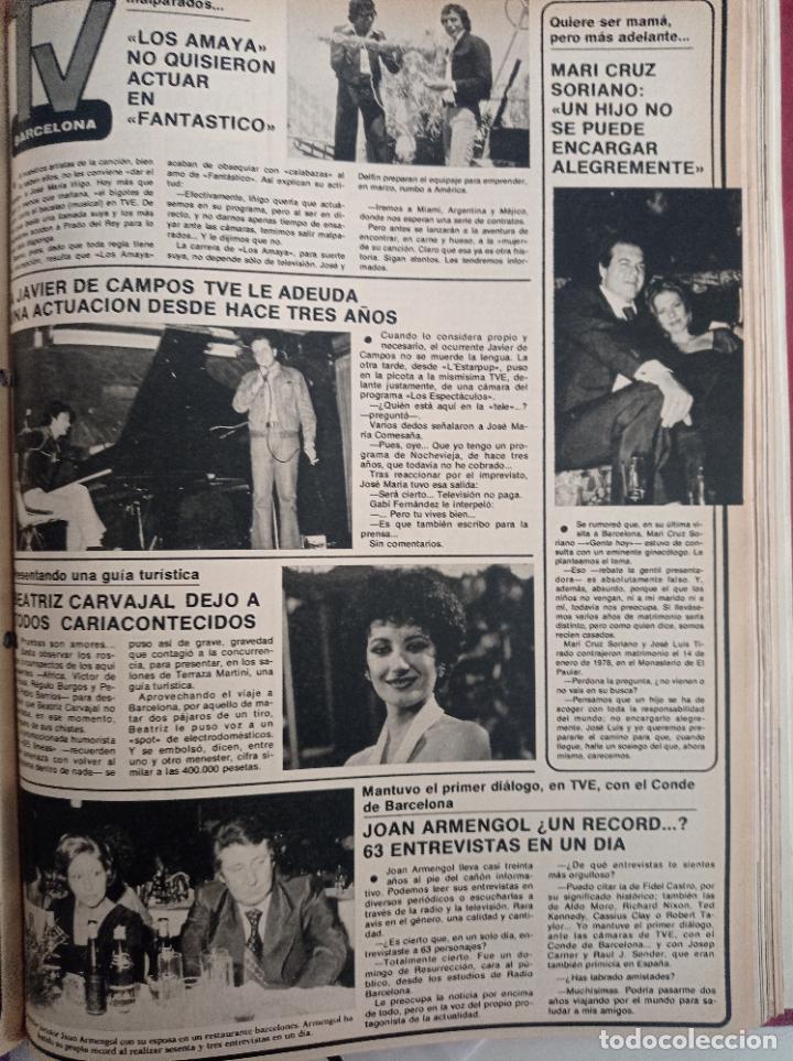 Collezionismo di Riviste e Giornali: BEATRIZ CARVAJAL LOS AMAYA MARI CRUZ SORIANO
