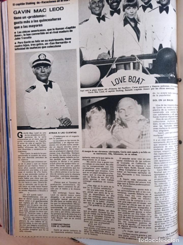 Collection Magazines and Newspapers: GAVIN MAC LEOD VACACIONES EN EL MAR