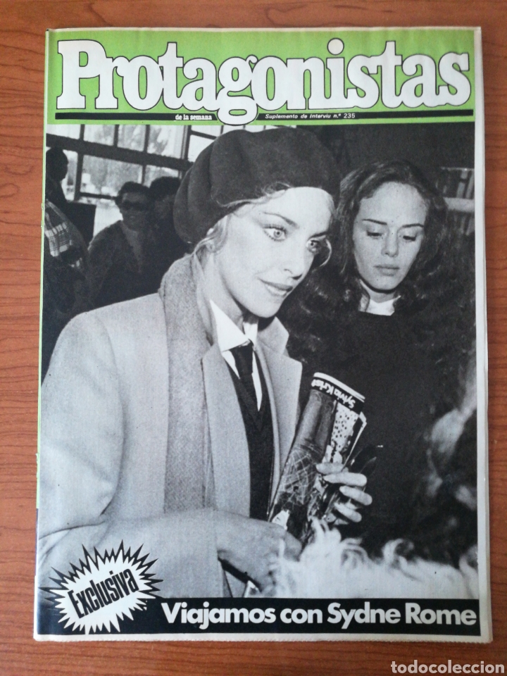Coleccionismo de Revistas y Peri&oacute;dicos: PROTAGONISTAS DE LA SEMANA N.&ordm; 235 SYDNE ROME, MIGUEL BOS&Eacute;, CONCHA M&Aacute;RQUEZ PIQUER. INGRI BERGMAN