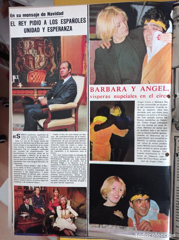 Coleccionismo de revistas y peri&oacute;dicos: barbara rey angel cristo don juan carlos i