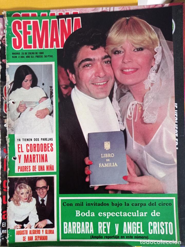 Coleccionismo de revistas y peri&oacute;dicos: BARBARA REY ANGEL CRISTO