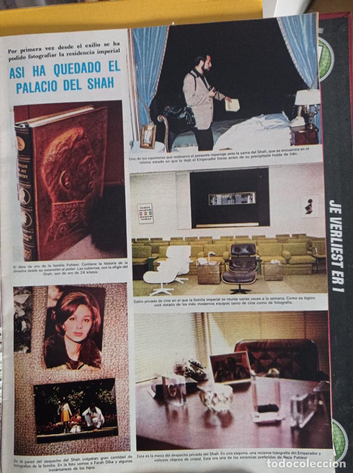 Coleccionismo de revistas y peri&oacute;dicos: ASALTO AL PALACIO DEL SHA DE PERSIA Y FARAH DIBA