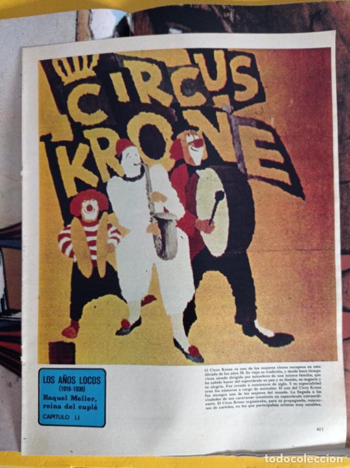 Coleccionismo de Revistas y Peri&oacute;dicos: LOS A&Ntilde;OS LOCOS RAQUEL MELLER REINA DEL CUPLE CAPITULO LI GRETA GARBO