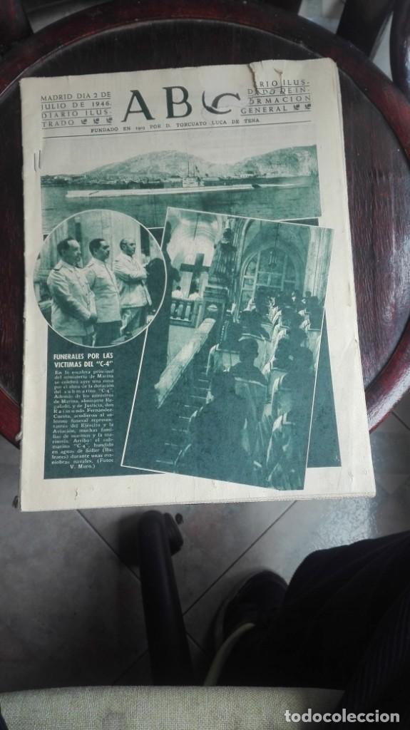 Coleccionismo de Revistas y Peri&oacute;dicos: ABC MADRID d&iacute;a 2 de julio de 1946