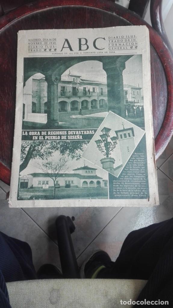 Coleccionismo de Revistas y Peri&oacute;dicos: ABC MADRID d&iacute;a 16 de noviembre de 1948