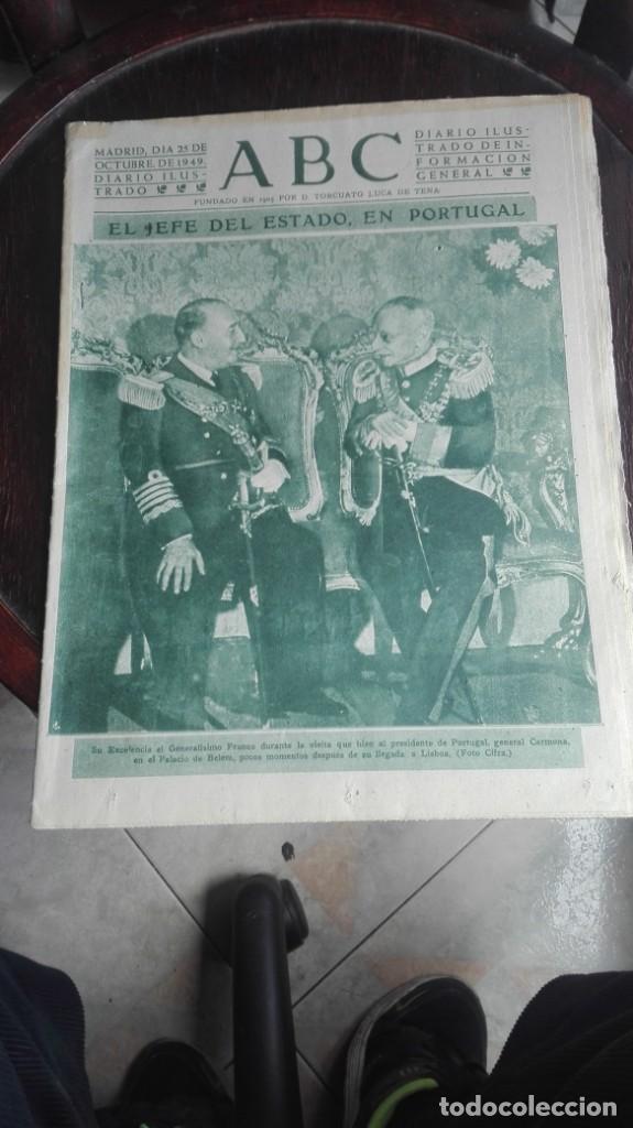 Coleccionismo de Revistas y Peri&oacute;dicos: ABC MADRID d&iacute;a 25 de octubre de 1949