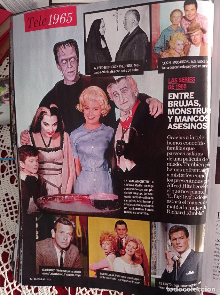 Coleccionismo de Revistas y Peri&oacute;dicos: LOS MONSTER EL FUGITIVO DAVID JANSSEN EMBRUJADA ELIZABETH MONTGOMERY ROGER MOORE EL SANTO NUEVOS RIC