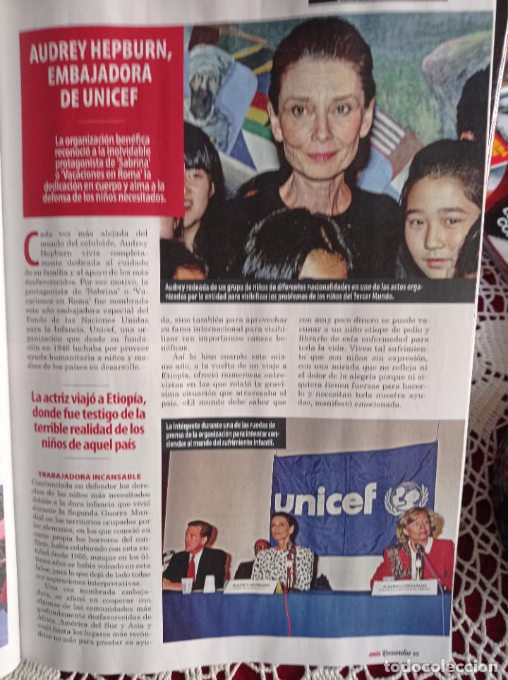 Coleccionismo de Revistas y Peri&oacute;dicos: AUDREY HEPBURN RECORTE VINTAGE