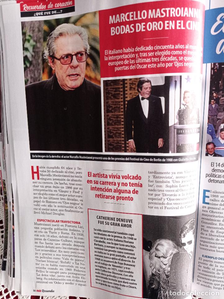 Coleccionismo de revistas y peri&oacute;dicos: marcello mastroianni CATHERINE DENEUVE