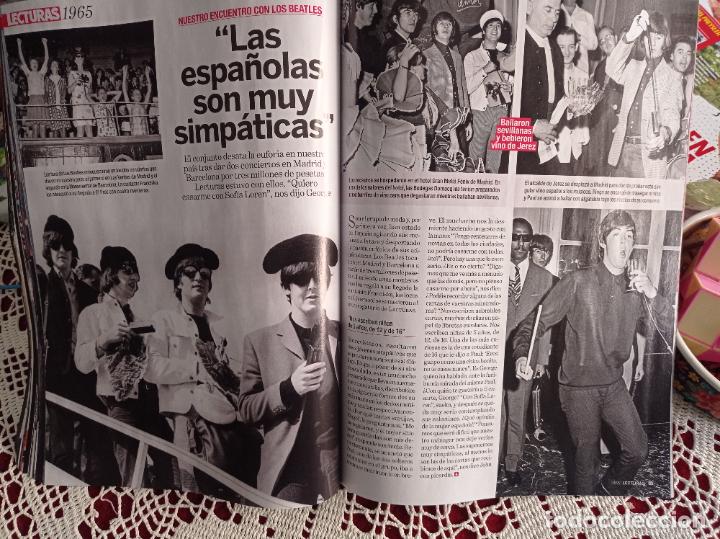 Coleccionismo de revistas y peri&oacute;dicos: CLIPPINGS THE BEATLES IN SPAIN 1965