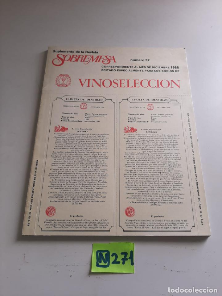 Collection Magazines and Newspapers: Sobremesa