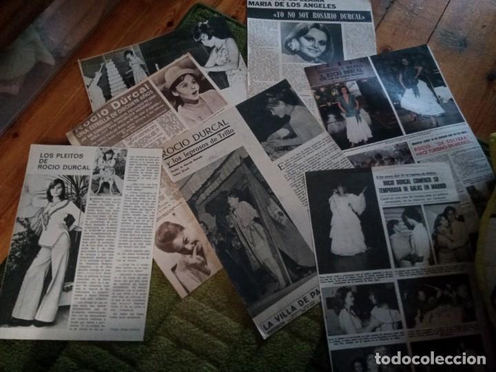 Coleccionismo de Revistas y Peri&oacute;dicos: Roc&iacute;o D&uacute;rcal, 36 reportajes art&iacute;culos completos de todas las &eacute;pocas