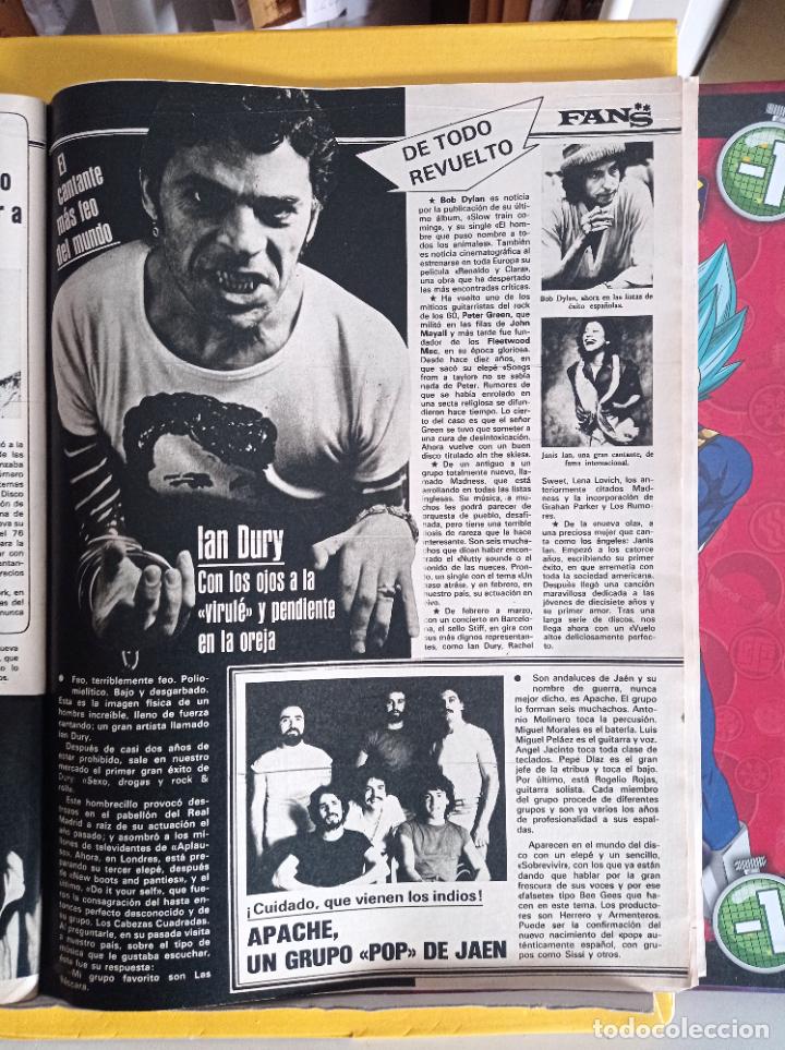 Coleccionismo de Revistas y Peri&oacute;dicos: IAN DURY APACHE JANIS IAN BOB DYLAN