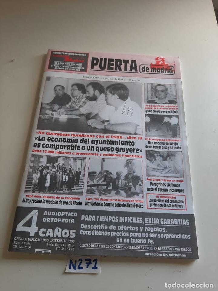 Coleccionismo de revistas y peri&oacute;dicos: Puerta de madrid - Foto 1