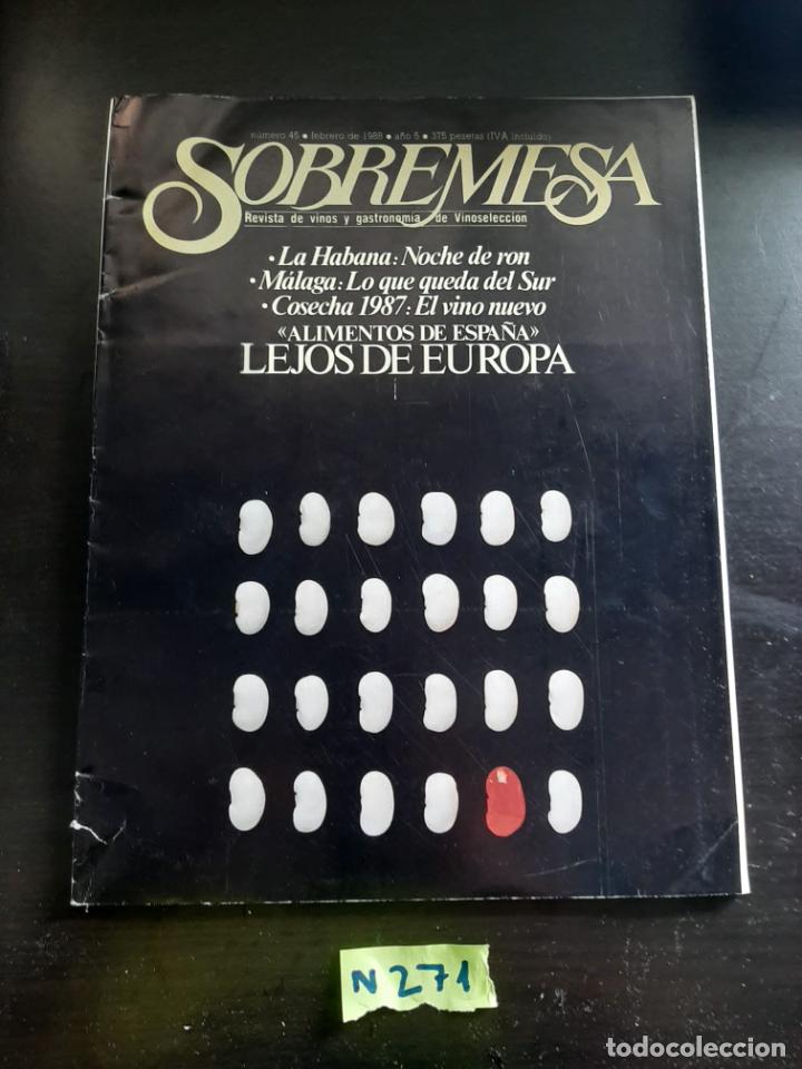Collection Magazines and Newspapers: Sobremesa