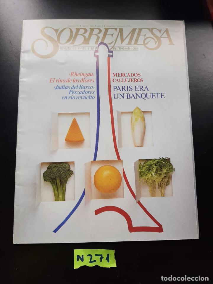 Collection Magazines and Newspapers: Sobremesa