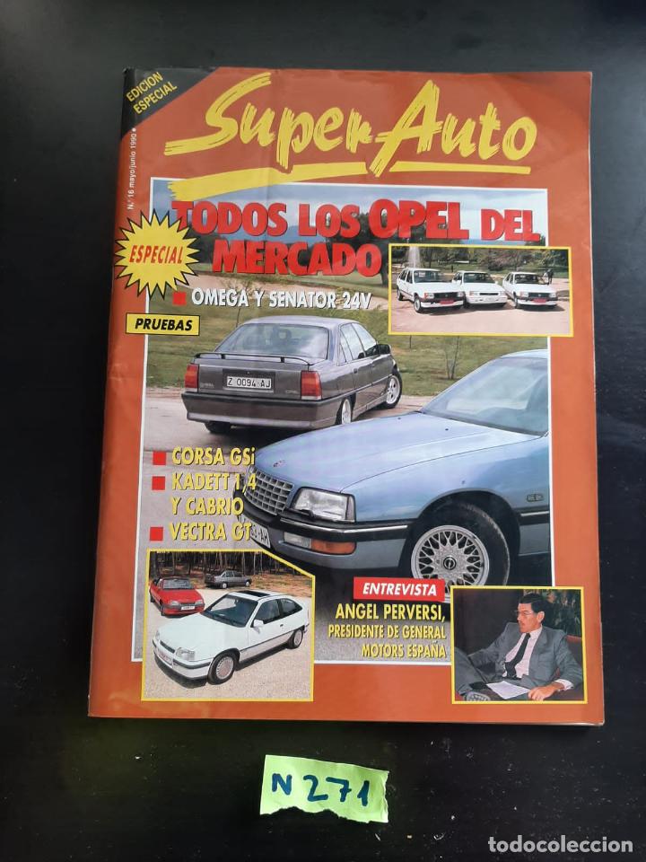 Coleccionismo de revistas y peri&oacute;dicos: Super Auto - Foto 1