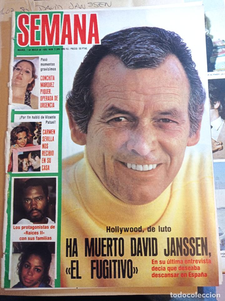 Coleccionismo de Revistas y Peri&oacute;dicos: david janssen carmen sevilla