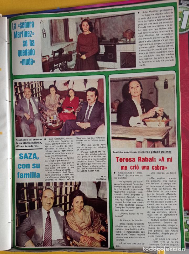 Colecionismo de Revistas e Jornais: JOSE SAZATORNIL SAZA JULITA MARTINEZ TERESA RABAL