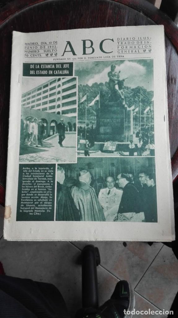 Coleccionismo de Revistas y Peri&oacute;dicos: ABC MADRID d&iacute;a 10 de junio de 1952