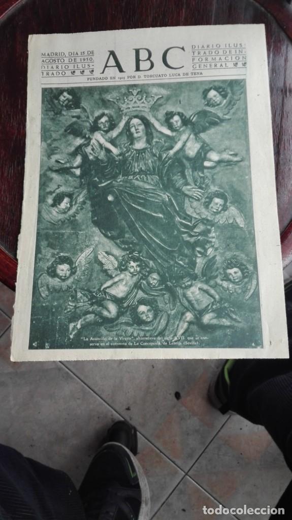 Coleccionismo de Revistas y Peri&oacute;dicos: ABC MADRID d&iacute;a 15 de agosto de 1950