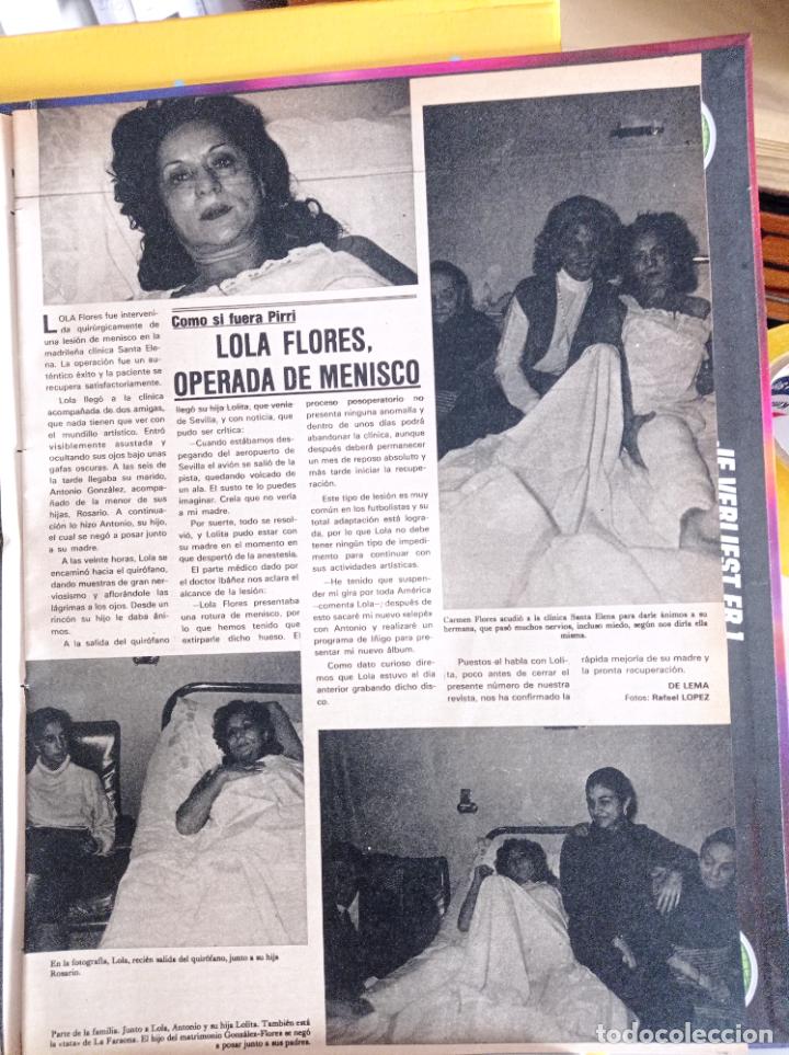 Coleccionismo de revistas y peri&oacute;dicos: LOLA FLORES MENISCO