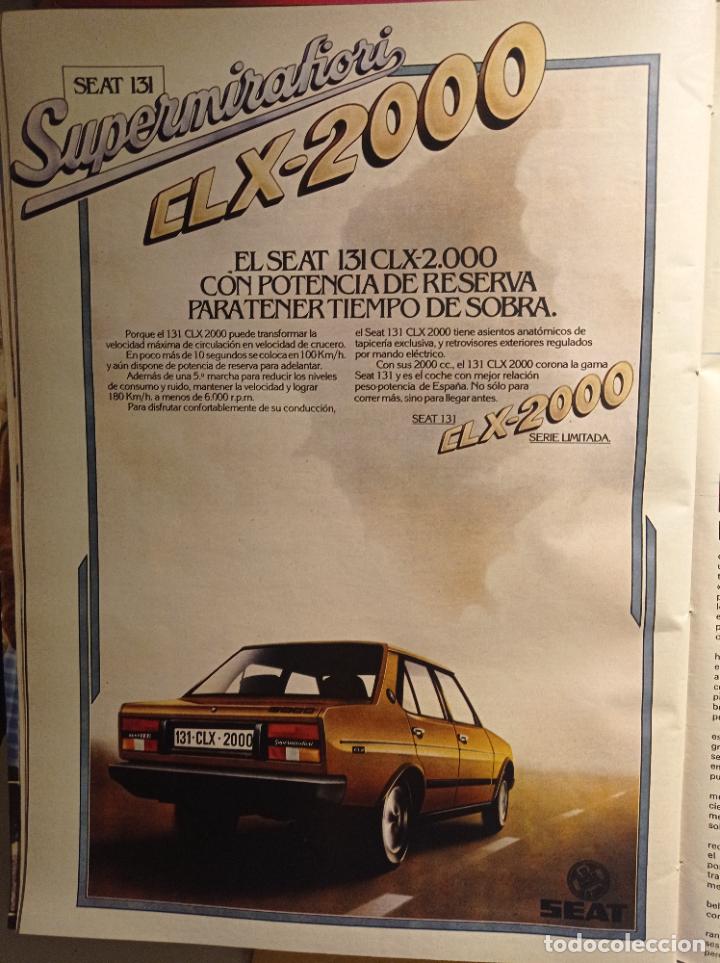 Coleccionismo de revistas y peri&oacute;dicos: anuncio SEAT SUPERMIRAFIORE CLX 2000