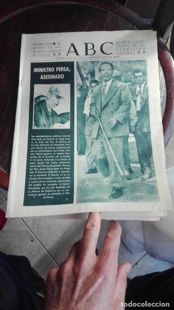 Coleccionismo de Revistas y Peri&oacute;dicos: ABC MADRID jueves 20 de agosto de 1953 n&uacute;mero 14807