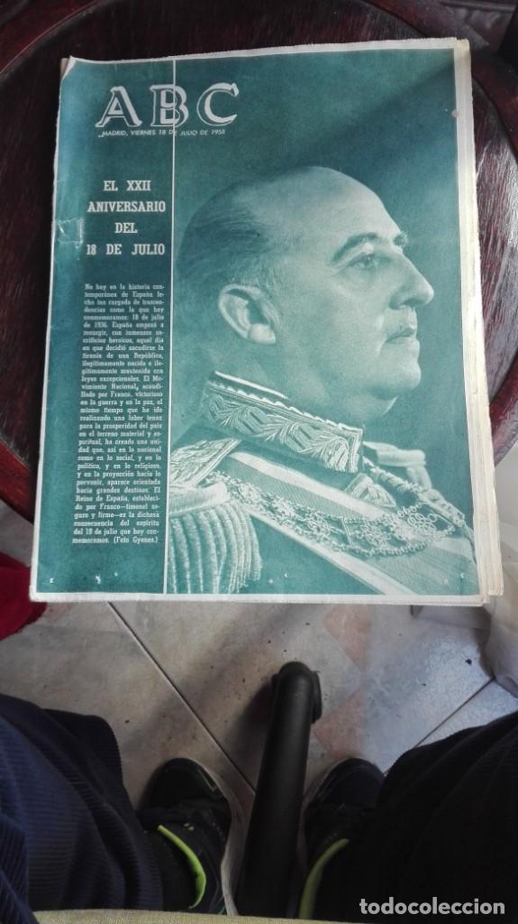 Coleccionismo de Revistas y Peri&oacute;dicos: ABC MADRID viernes 18 de julio de 1958