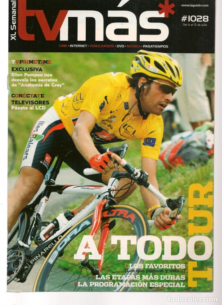 Coleccionismo de Revistas y Peri&oacute;dicos: ABC TV. N&ordm; 1028. TOUR DE FRANCIA. 6 JULIO 2007.(ST/P)