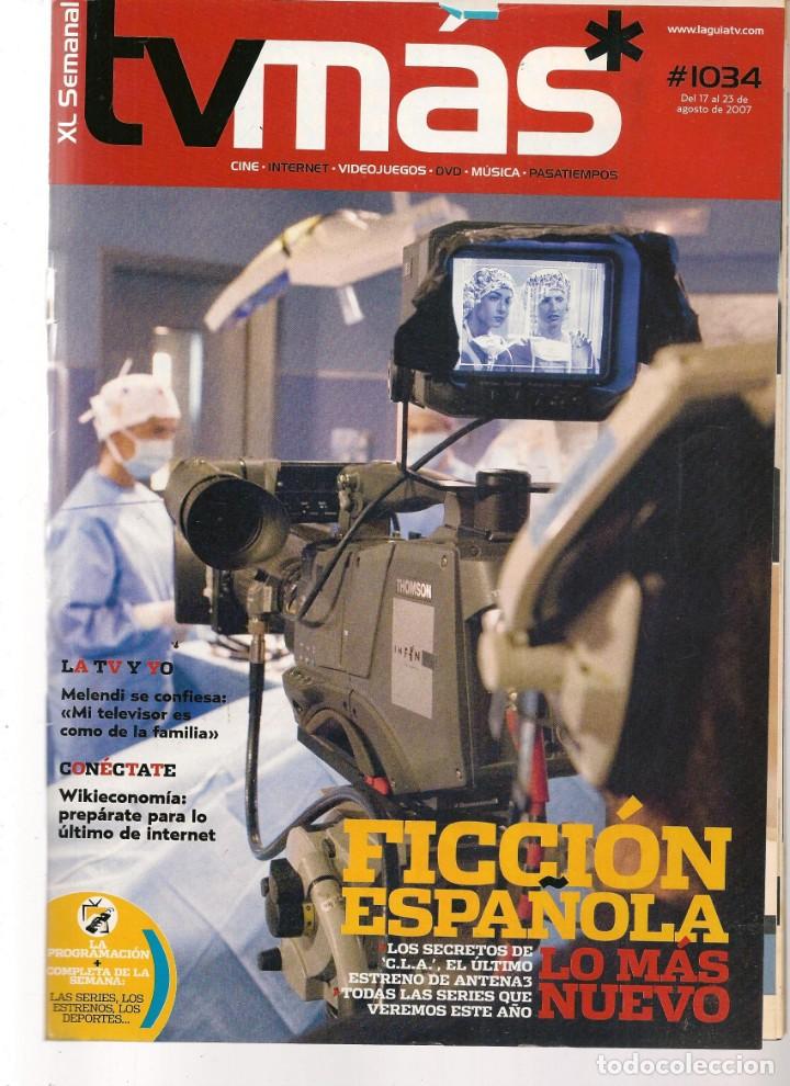 Coleccionismo de Revistas y Peri&oacute;dicos: ABC TV. N&ordm; 1034. SECRETOS DEL RODAJE C.I.A. 23 AGOSTO 2007.(ST/P)