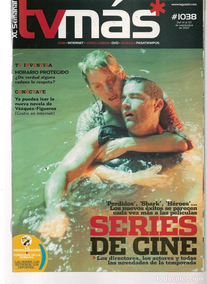 Coleccionismo de Revistas y Peri&oacute;dicos: ABC TV. N&ordm; 1038. SERIES DE CINE. 14 SEPTIEMBRE 2007.(ST/P)