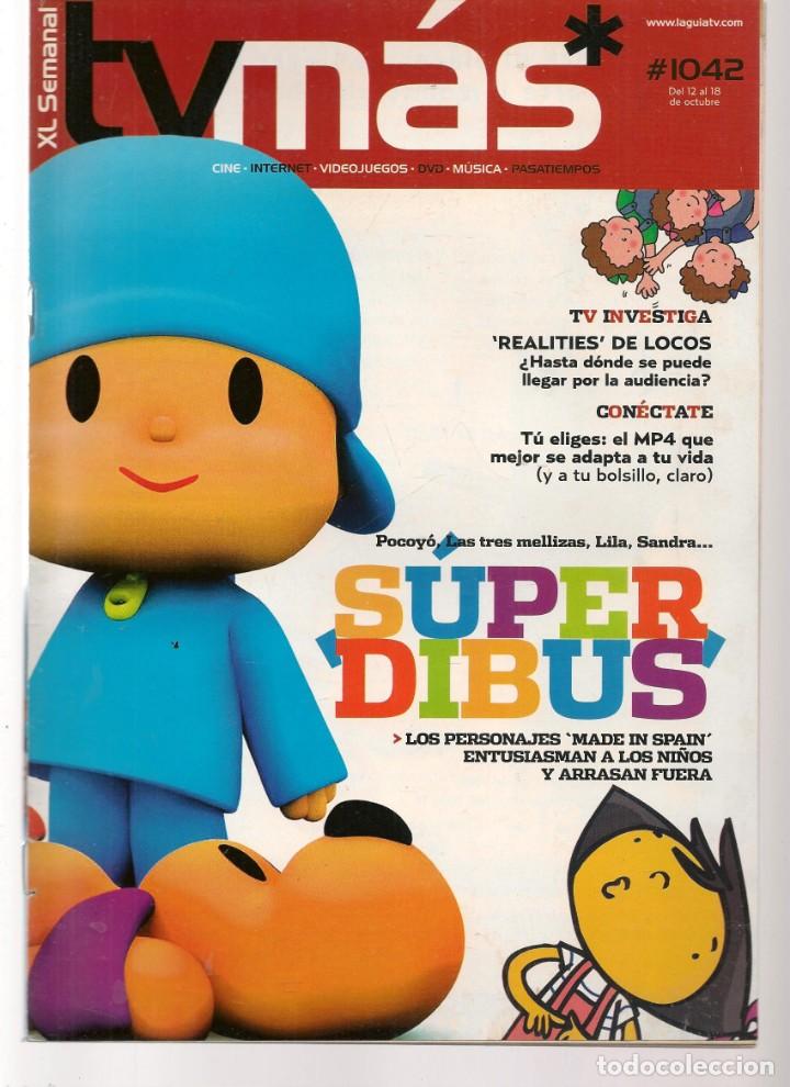 Coleccionismo de Revistas y Peri&oacute;dicos: ABC TV. N&ordm; 1042. S&Uacute;PER DIBUS. 12 OCTUBRE 2007.(ST/P)
