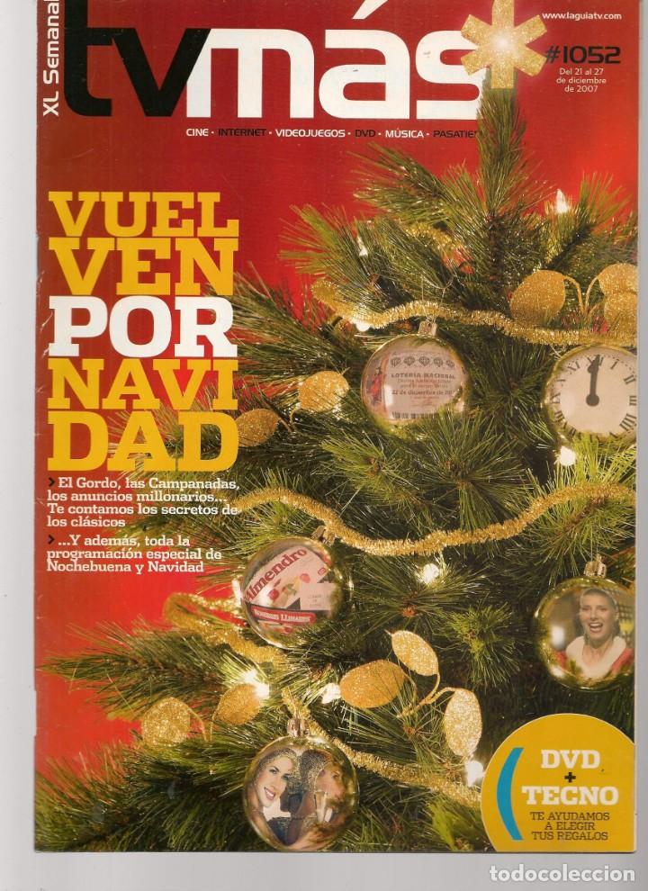 Coleccionismo de Revistas y Peri&oacute;dicos: ABC TV. N&ordm; 1052. &iexcl; ES NAVIDAD !. 27 DICIEMBRE 2007.(ST/P)