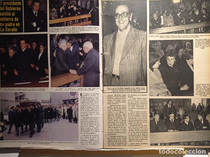 Sammeln von Zeitschriften und Zeitungen: 4 ENTIERRO DE HIPOLITO SUAREZ GUERRA PADRE DE ADOLFO SUAREZ