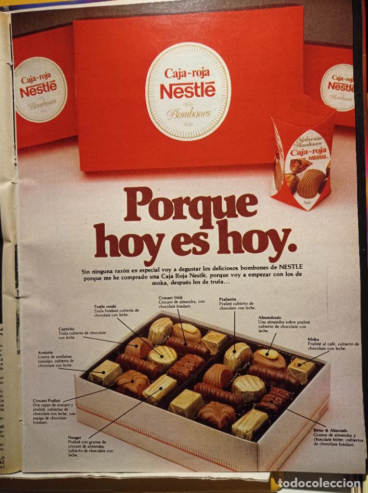 Collectionnisme de Revues et Journaux: ANUNCIO BOMBONES LA CAJA ROJA NESTLE