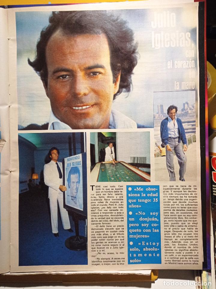 Coleccionismo de Revistas y Peri&oacute;dicos: JULIO IGLESIAS CON EL CORAZON EN LA MANO