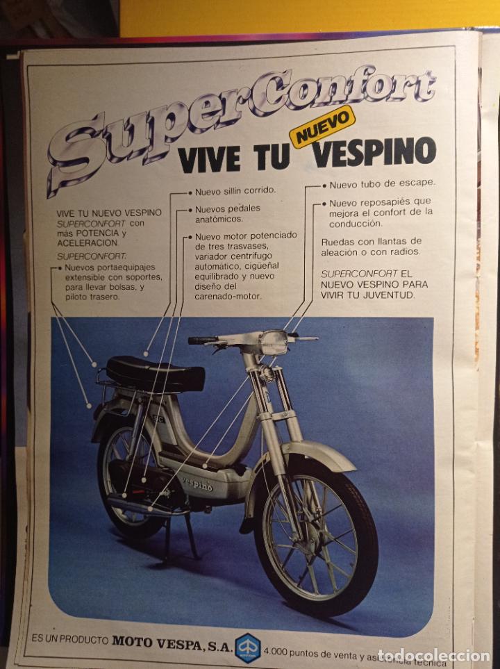 Coleccionismo de Revistas y Peri&oacute;dicos: ANUNCIO VESPA VESPINO SUPER CONFORT