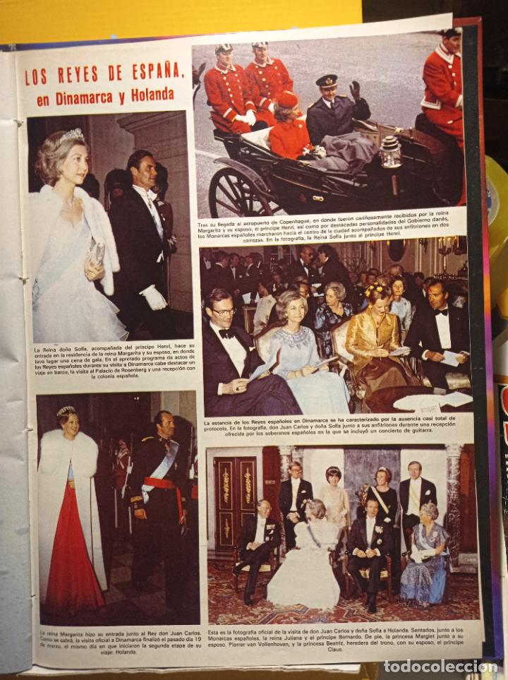 Sammeln von Zeitschriften und Zeitungen: MARGARITA DE DINAMARCA CON LOS REYES DE ESPA&Ntilde;A