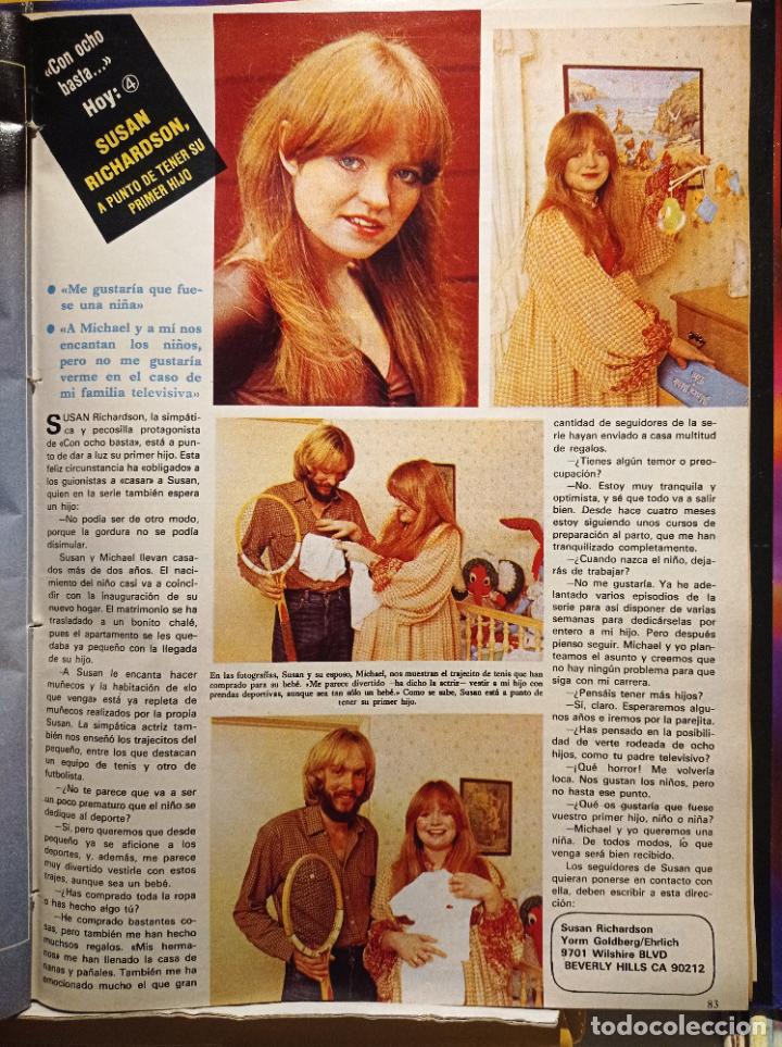 Sammeln von Zeitschriften und Zeitungen: SUSAN RICHARDSON CON OCHO BASTA