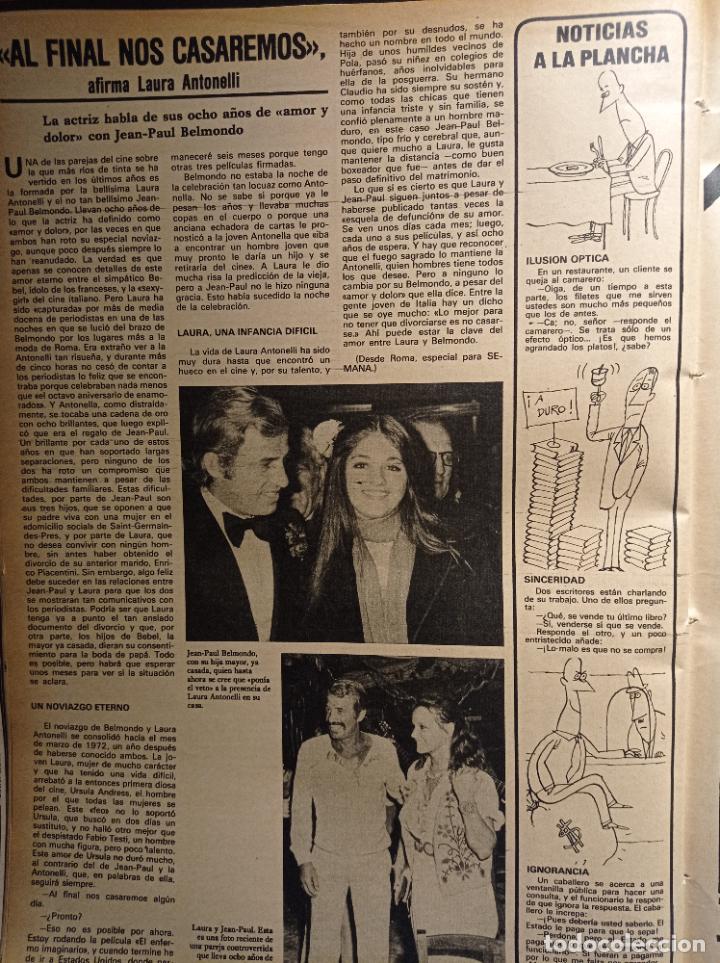 Sammeln von Zeitschriften und Zeitungen: LAURAANTONELLI JEAN PAUL BELMONDO